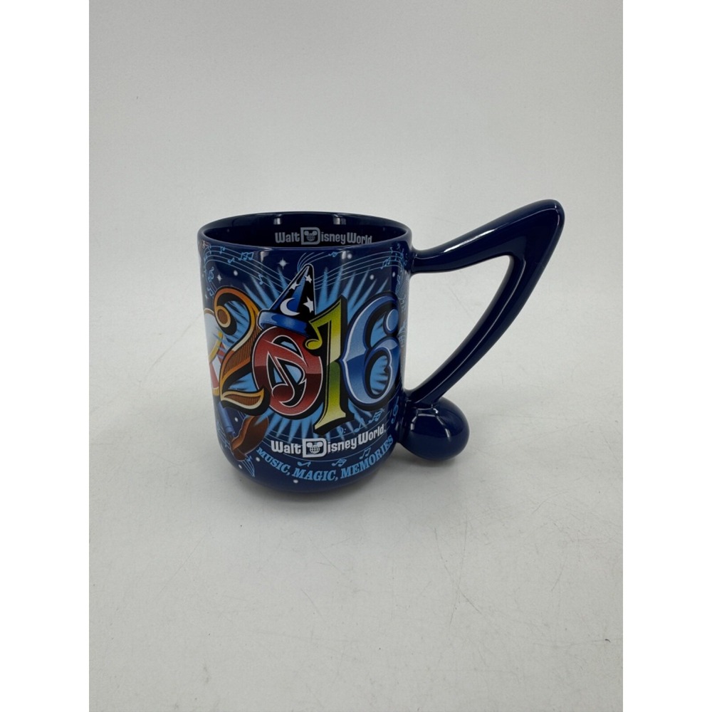 Walt Disney World 2016 OVERSIZED Music Logo Mug NEW
